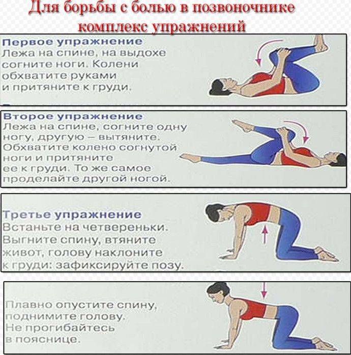 Лучшие упражнения при боли в спине и пояснице — домашняя программа