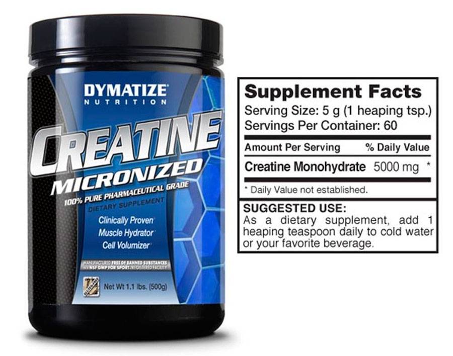 Creatine micronized от dymatize: как принимать, отзывы