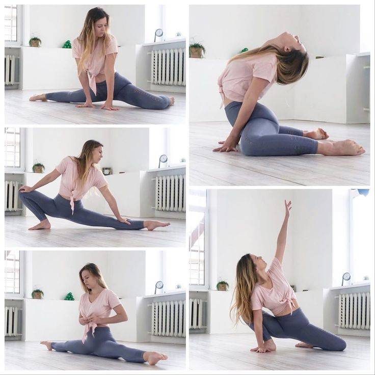 Растяжка для шпагата начинающим