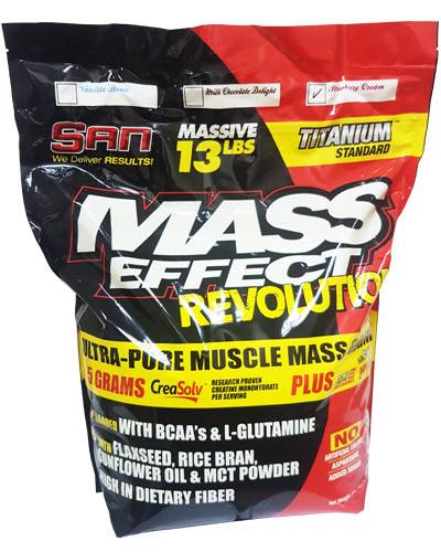 Mass effect revolution – сбалансированная белково-углеводная смесь от фирмы san