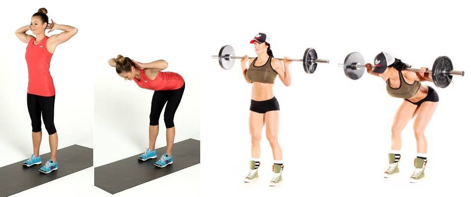 Упражнение гуд монинг техника - спорт и питание