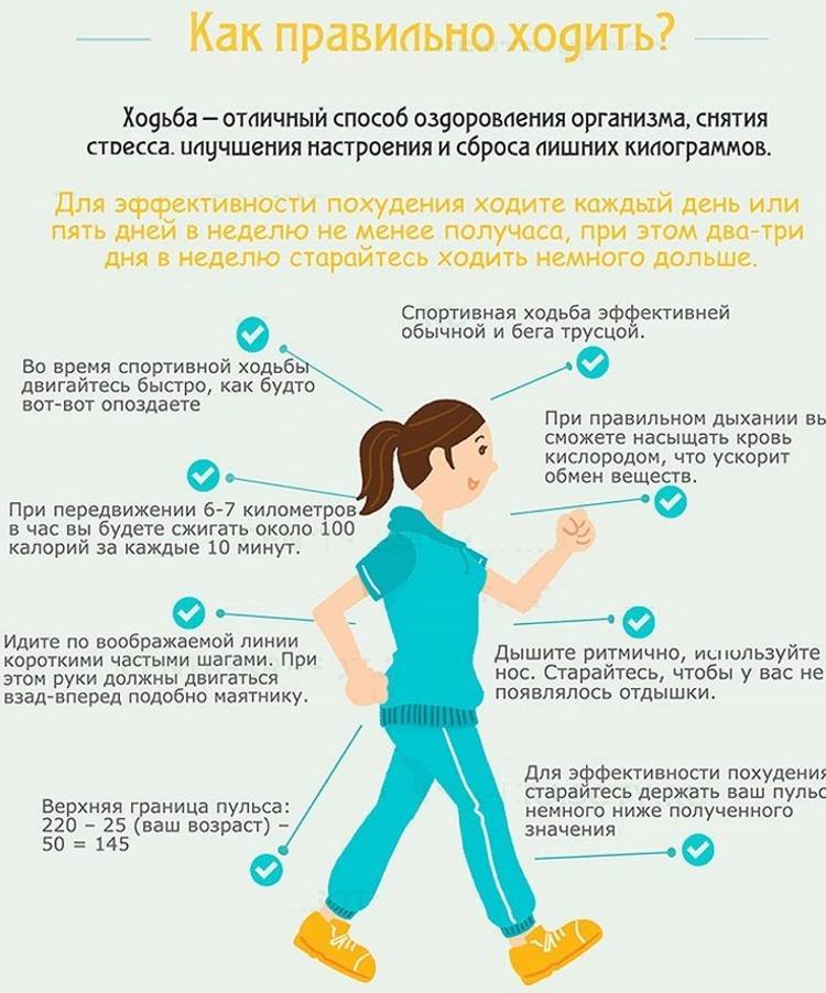 Полезные свойства ежедневной ходьбы, какое расстояние нужно проходить в день, чтобы похудеть