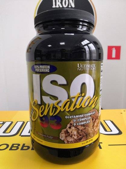 Iso sensation 93 2270 гр от ultimate nutrition