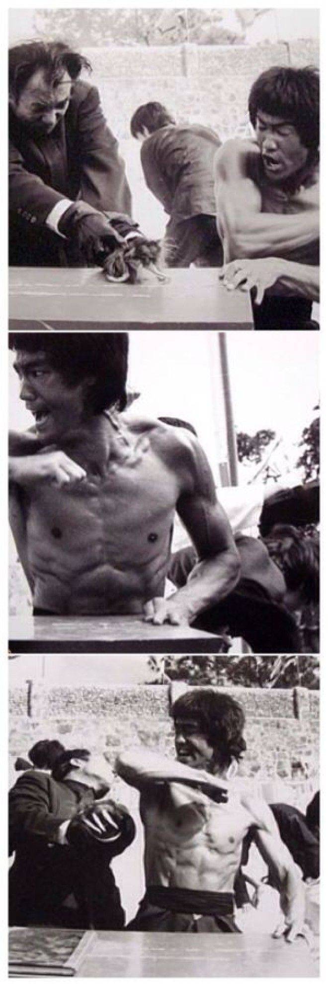 Упражнения для мышц от брюса ли