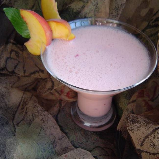 Персиковый кофе