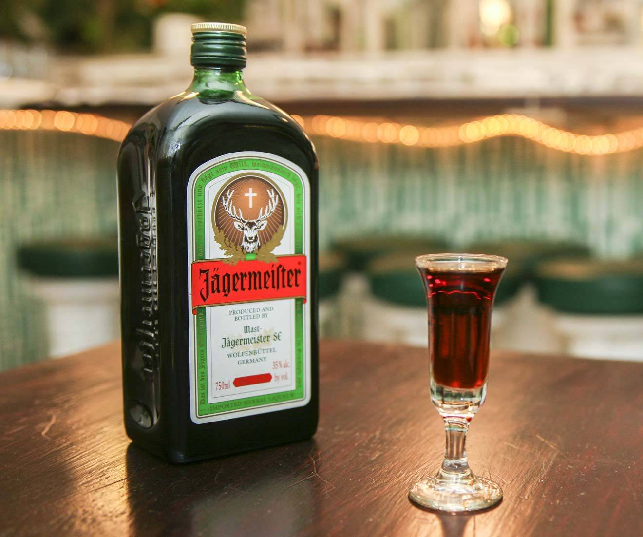 Ликер Jagermeister.Егермейстер