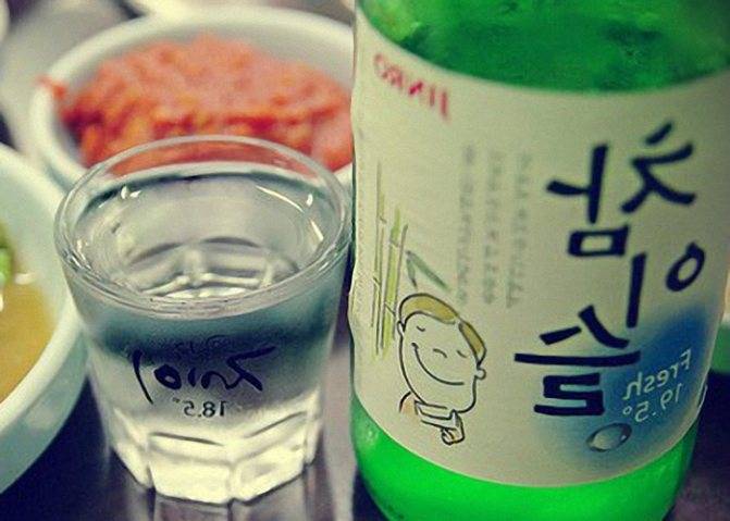 Корейская водка соджу или рисовое вино, история создания, виды соджу