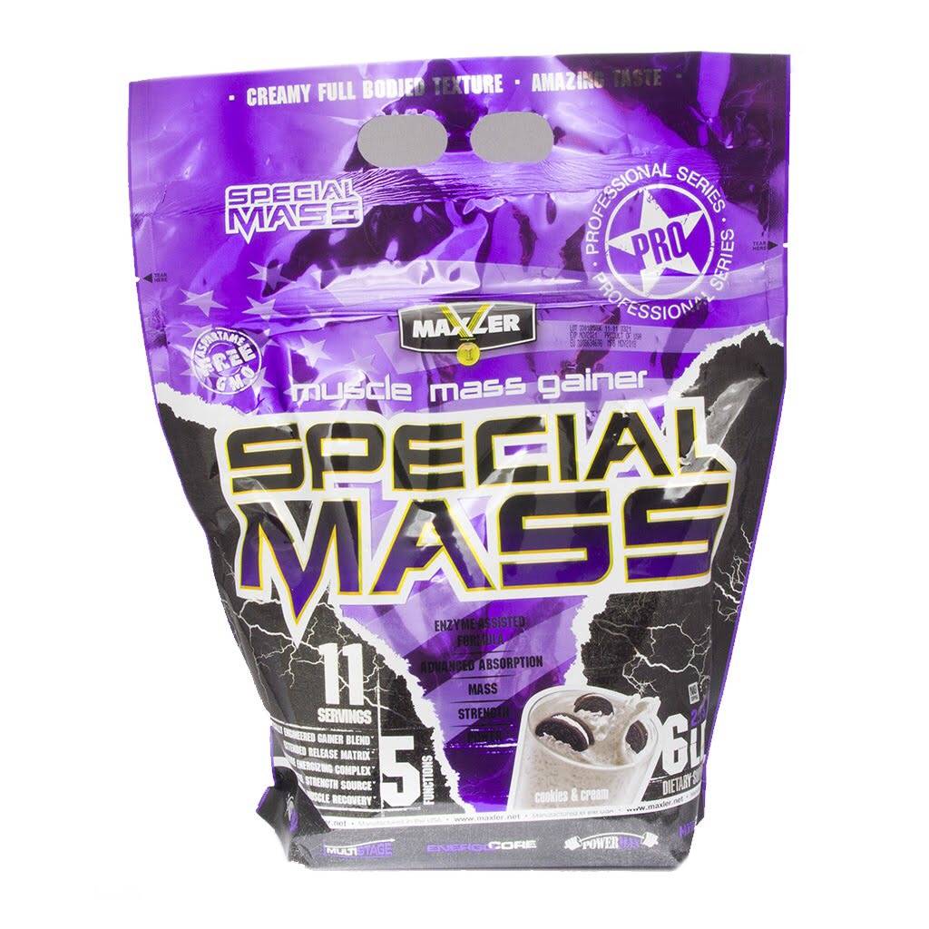 Обзор гейнера special mass от компании макслер