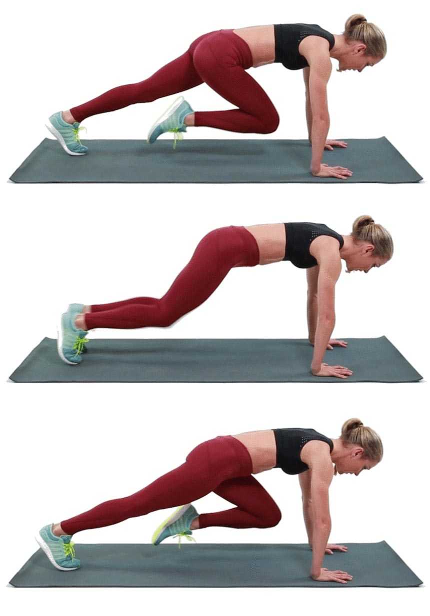 Упражнение скалолаз