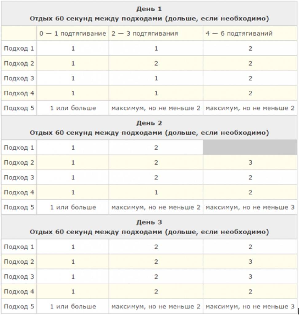 Как научиться подтягиваться на турнике с нуля за неделю, месяц