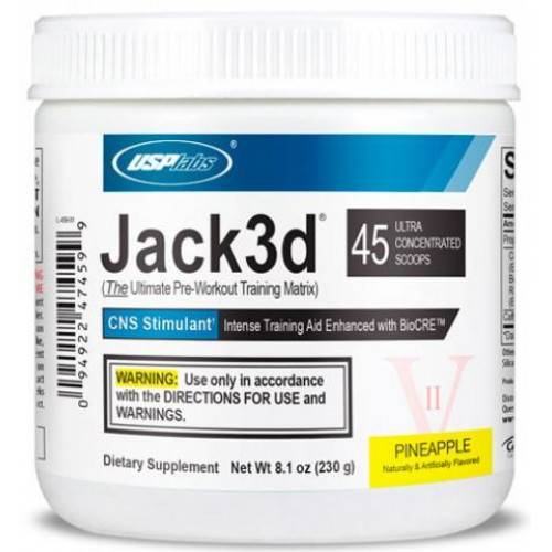 Usplabs jack3d university (45 порций) — с геранью