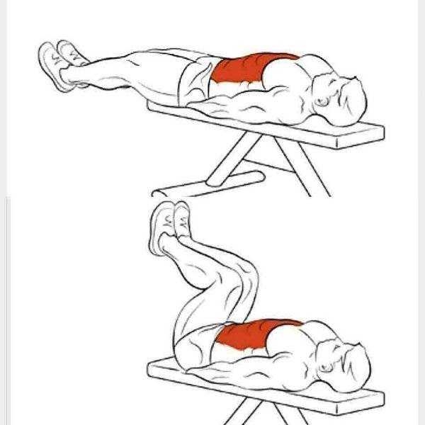 Как накачать нижнюю часть пресса