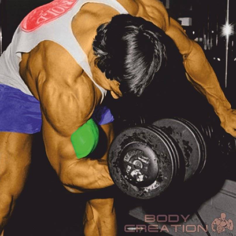 Концентрированный подъем на бицепс