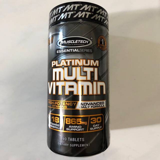 Muscletech platinum multivitamin review