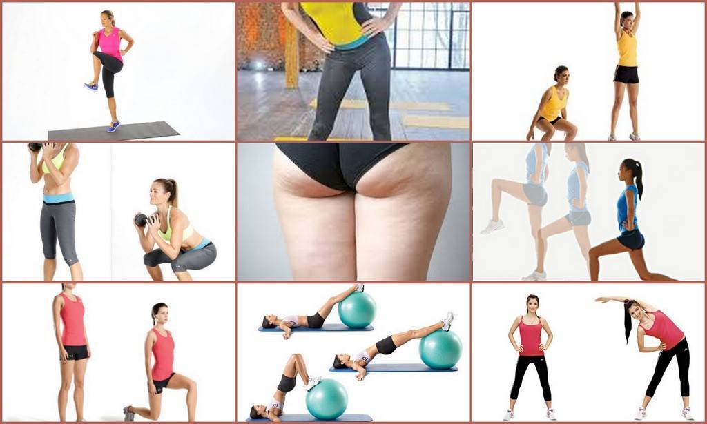Как убрать жир с коленей — комплекс упражнений