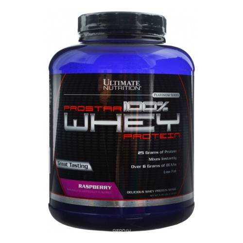 Ultimate nutrition prostar 100% whey protein