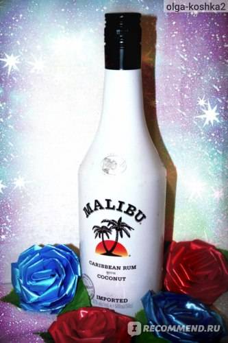 Обзор ликера малибу – дегустационные характеристики
