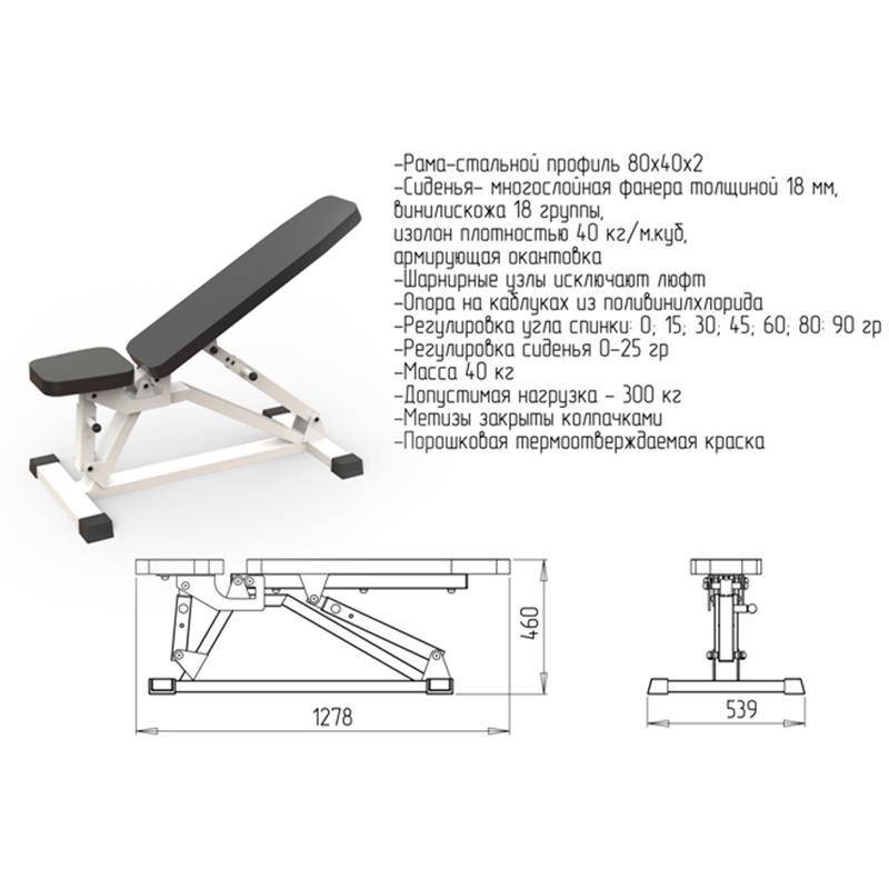 Выбор скамьи для эффективного жима лёжа