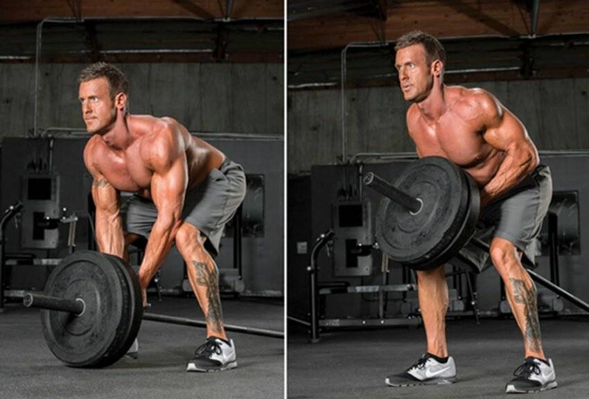 Становая тяга из ямы