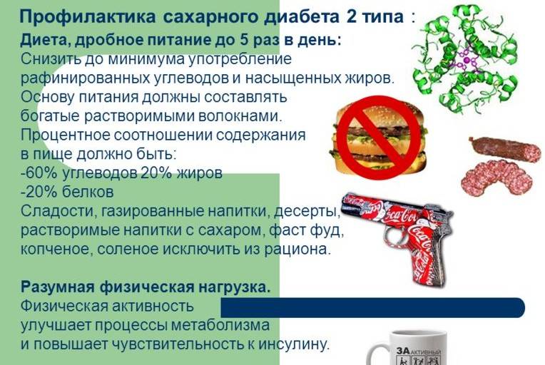 Какая необходима профилактика осложнений сахарного диабета 1 и 2 типа?