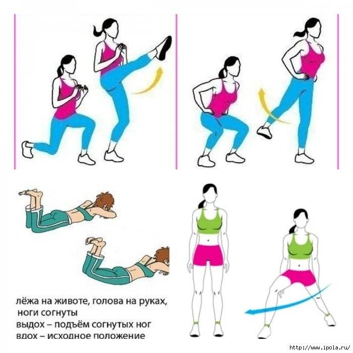 Как убрать ушки на бедрах в домашних условиях быстро: эфективные упражнения | семья и мама