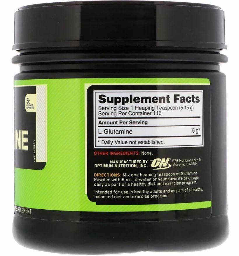 Glutamine powder от optimum nutrition