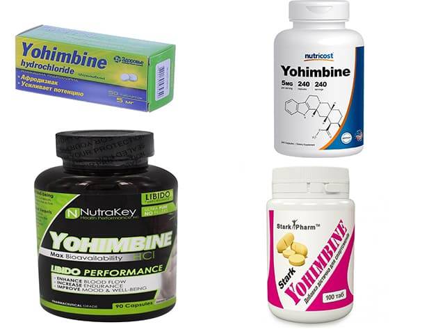 Йохимбина гидрохлорид - инструкция по применению для похудения, потенции и в спорте, дозировка и аналоги