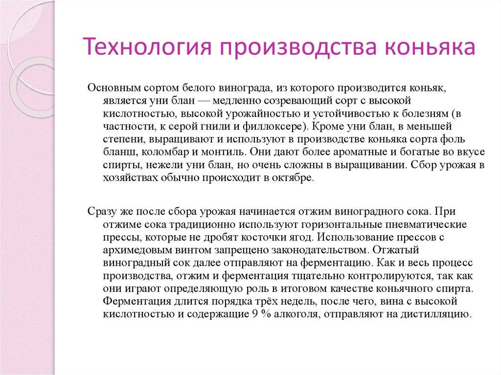 Этапы производства коньяка + видео | наливали