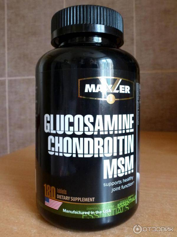 Glucosamine chondroitin msm от maxler: как принимать, отзывы