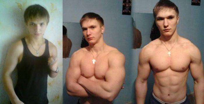 5 удивительных трансформаций с начала занятий бодибилдингом