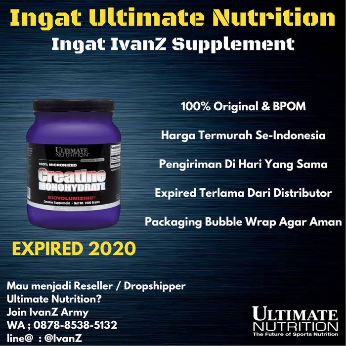 Состав и влияние на организм креатина от ultimate nutrition