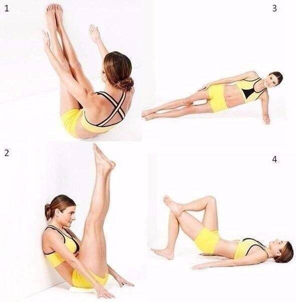 Упражнения для живота и тонкой талии: как сделать осиную талию в домашних условиях