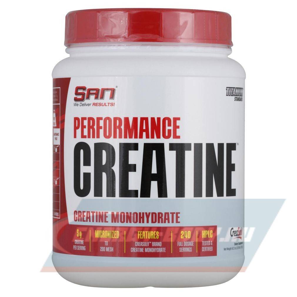 Performance creatine от san: как принимать, отзывы