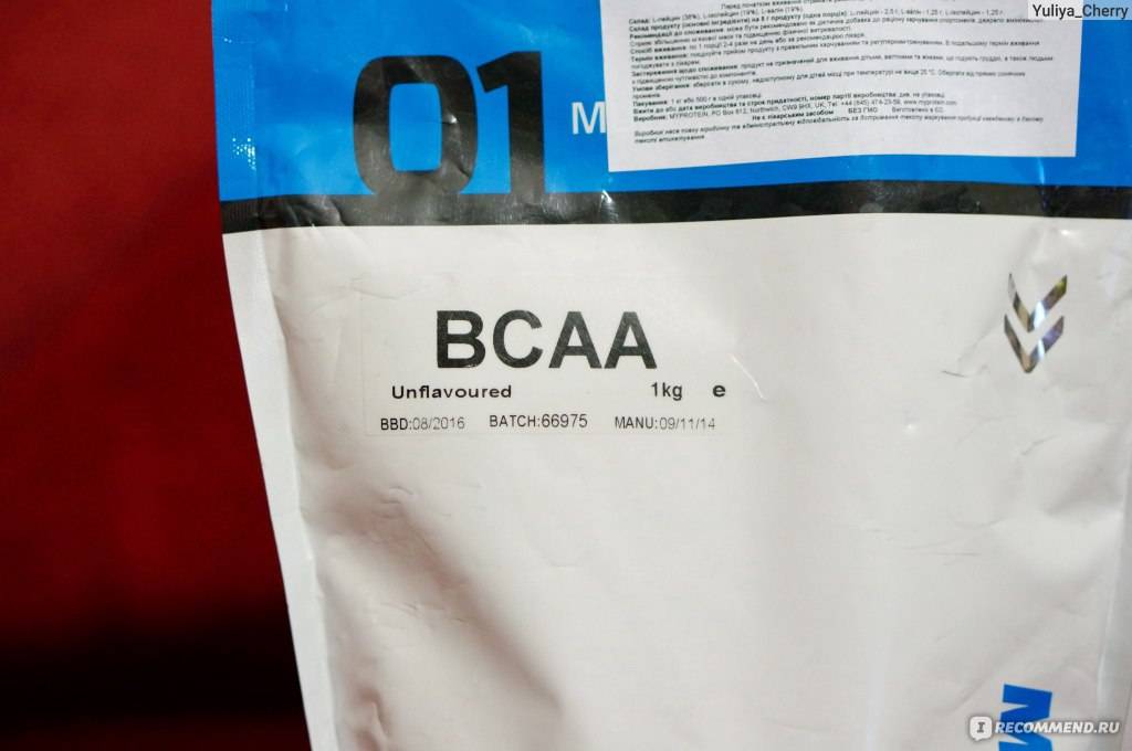 Myprotein bcaa - как правильно принимать средство?