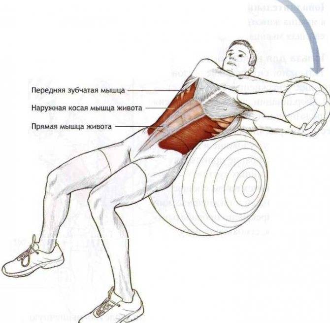 Упражнения на боковой пресс