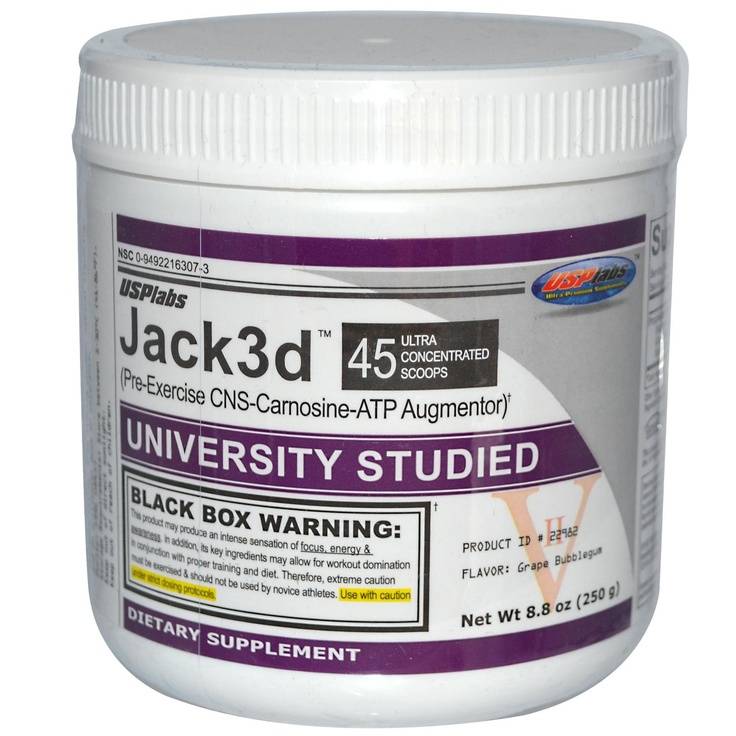 Jack3d от usplabs: как принимать предтреник, состав и отзывы