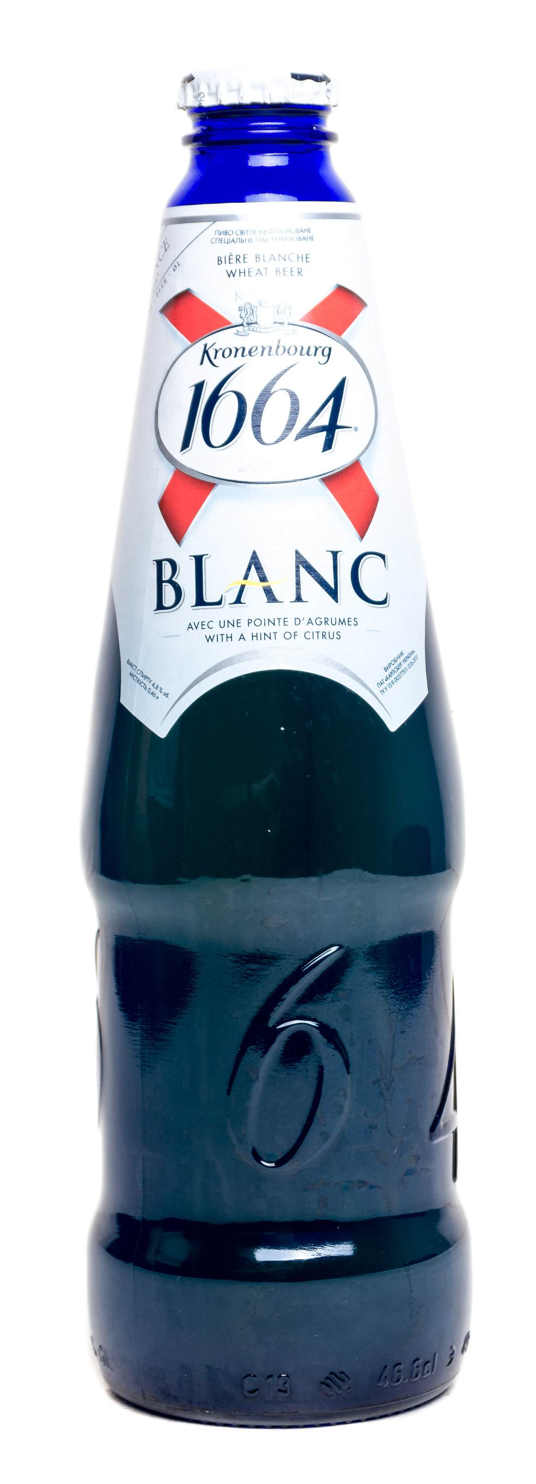 Напиток кроненбург. Kronenbourg 1664 Blanc. Бланш Кроненберг 1664. Пиво Kronenbourg 1664. Пиво 1664 Кроненберг синяя бутылка.