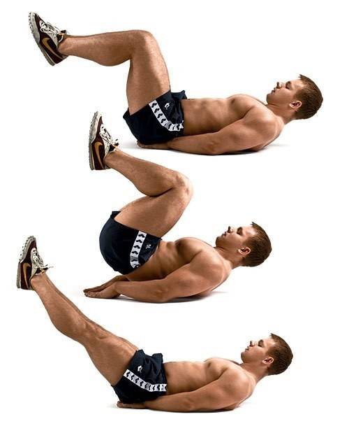 Как накачать нижнюю часть пресса