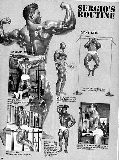 Серджио олива. биография | musclelife.ru