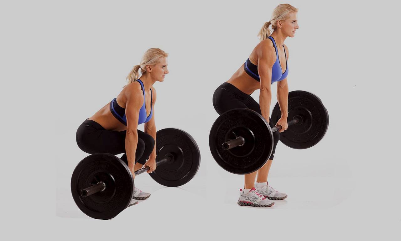 Румынская становая тяга со штангой: техника выполнения упражнения