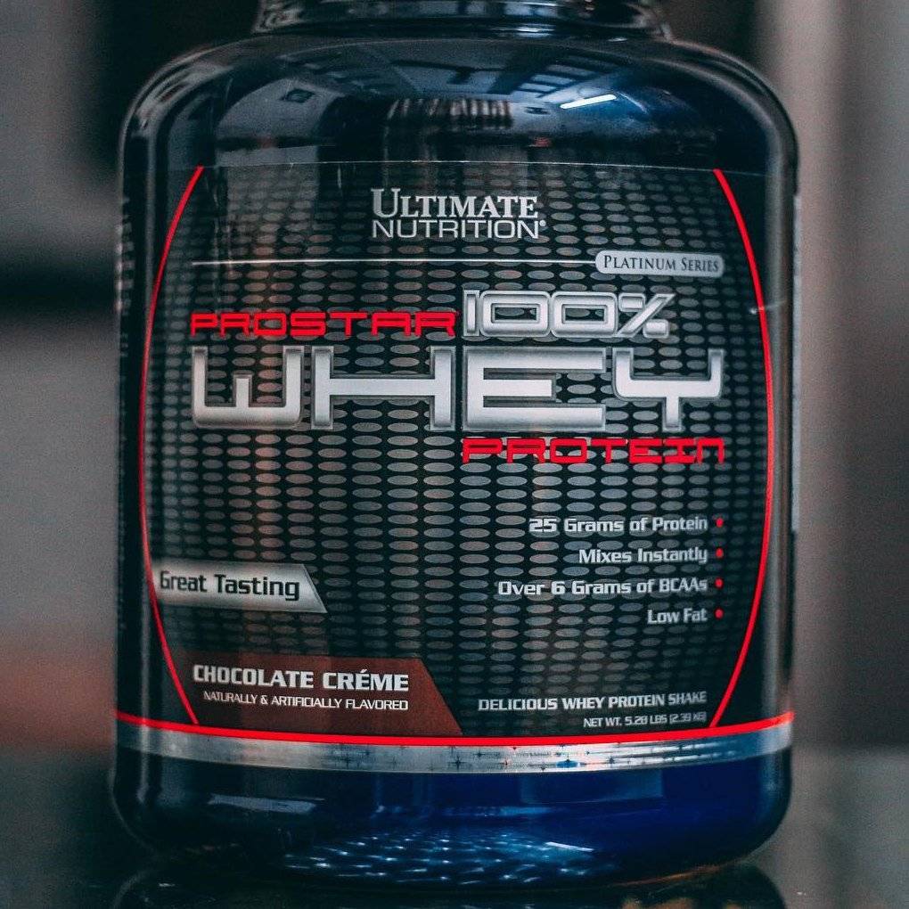 Ultimate nutrition prostar 100% whey protein – полный обзор протеина