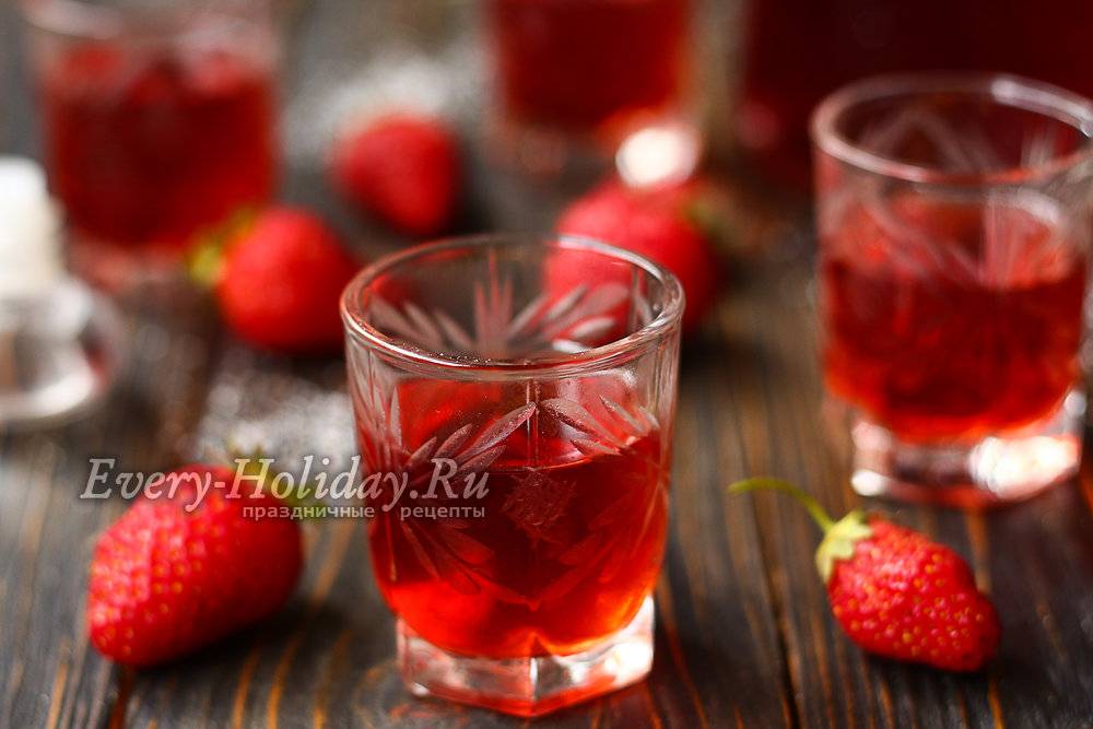 Домашние клубничные ликеры: ксу ксу, di fragole и йогурт