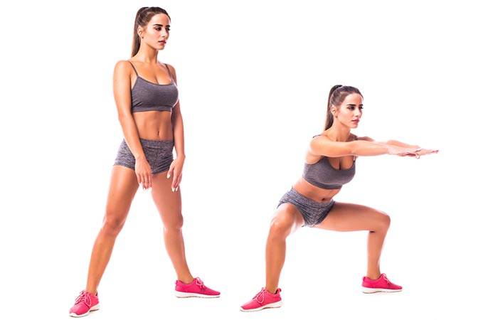 Приседания для ягодиц: как правильно приседать, чтобы накачать попу