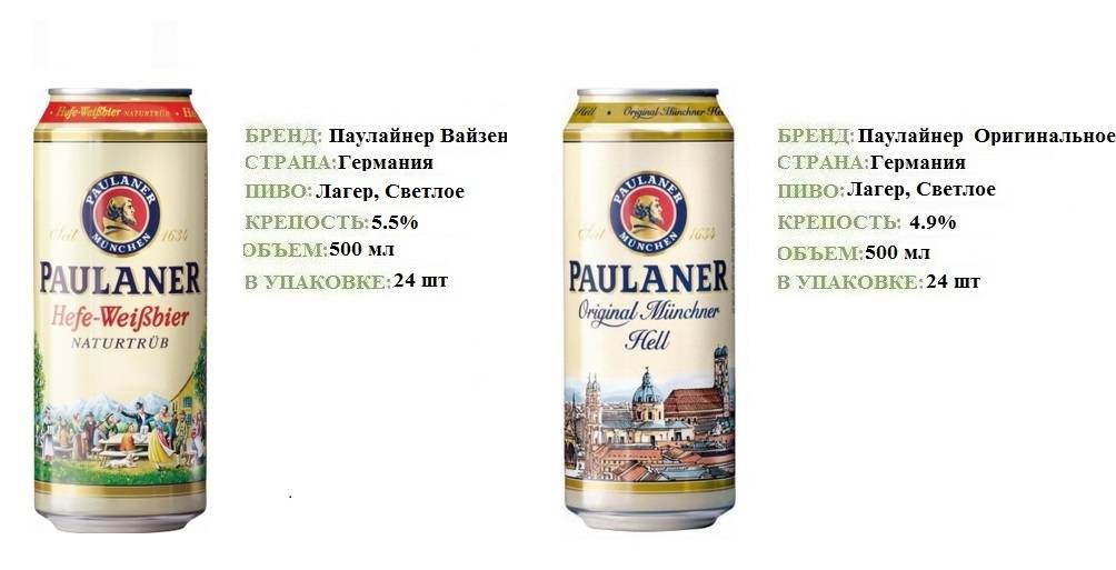 Paulaner hefe weissbier: обзор пива пауланер, характеристики, отзывы