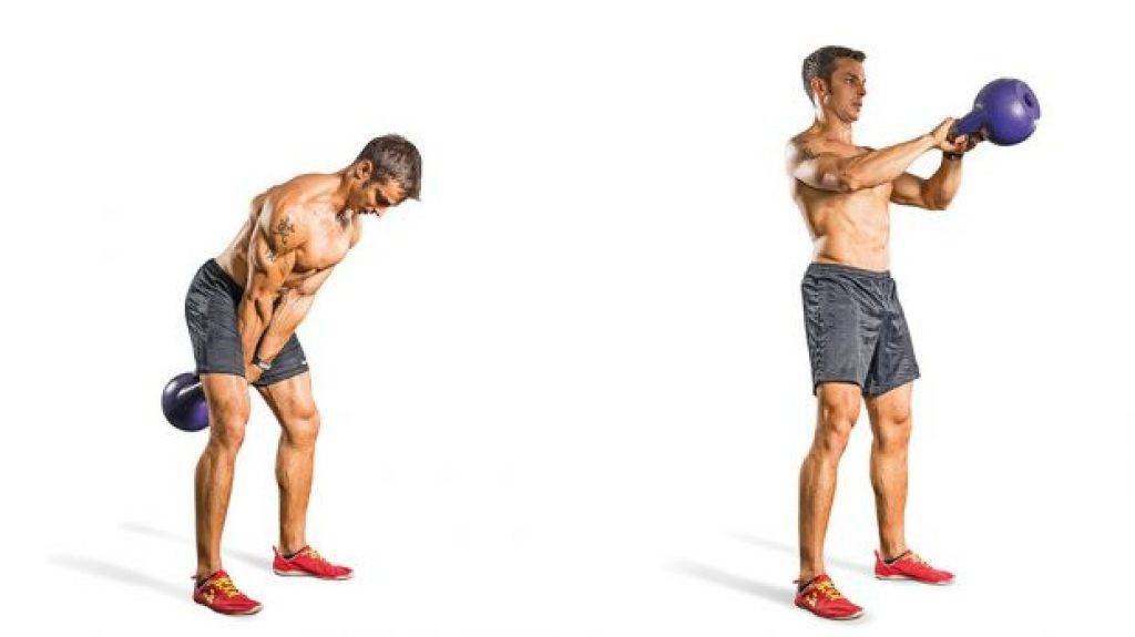 Упражнения с гирями в домашних условиях - 4 варианта с техникой выполнения