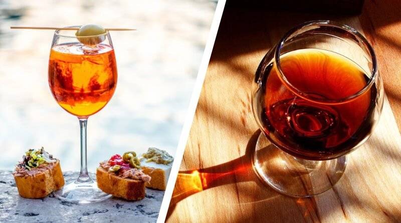 Аперитив и дижестив – понятие, виды, правила подачи напитков