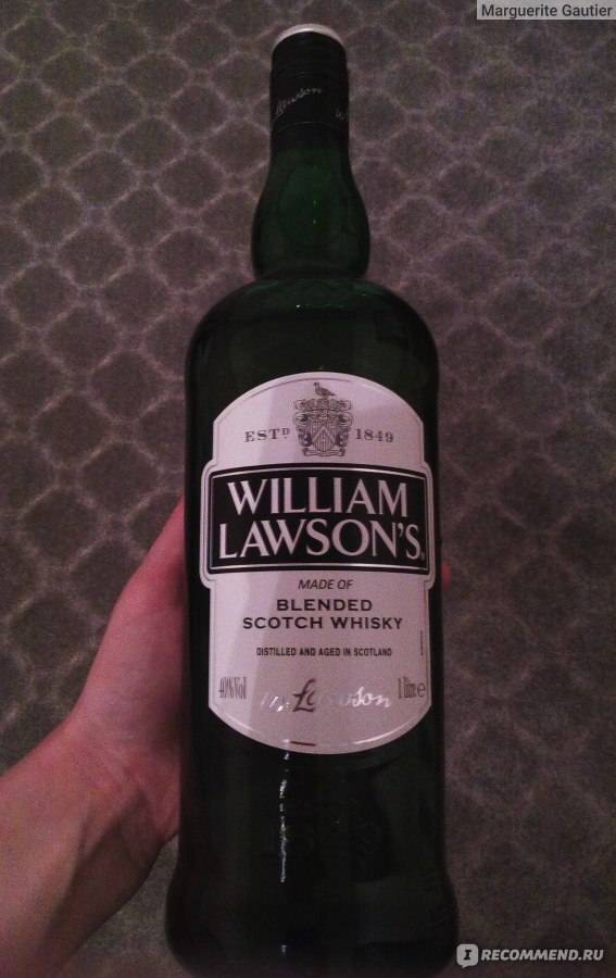 Виски вильям лоусон (william lawsons): история, обзор вкуса и видов + как отличить подделку