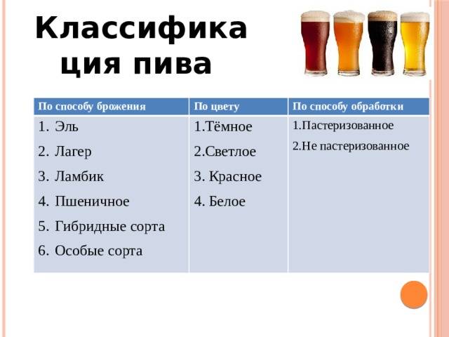 Чем отличается пиво от пивного