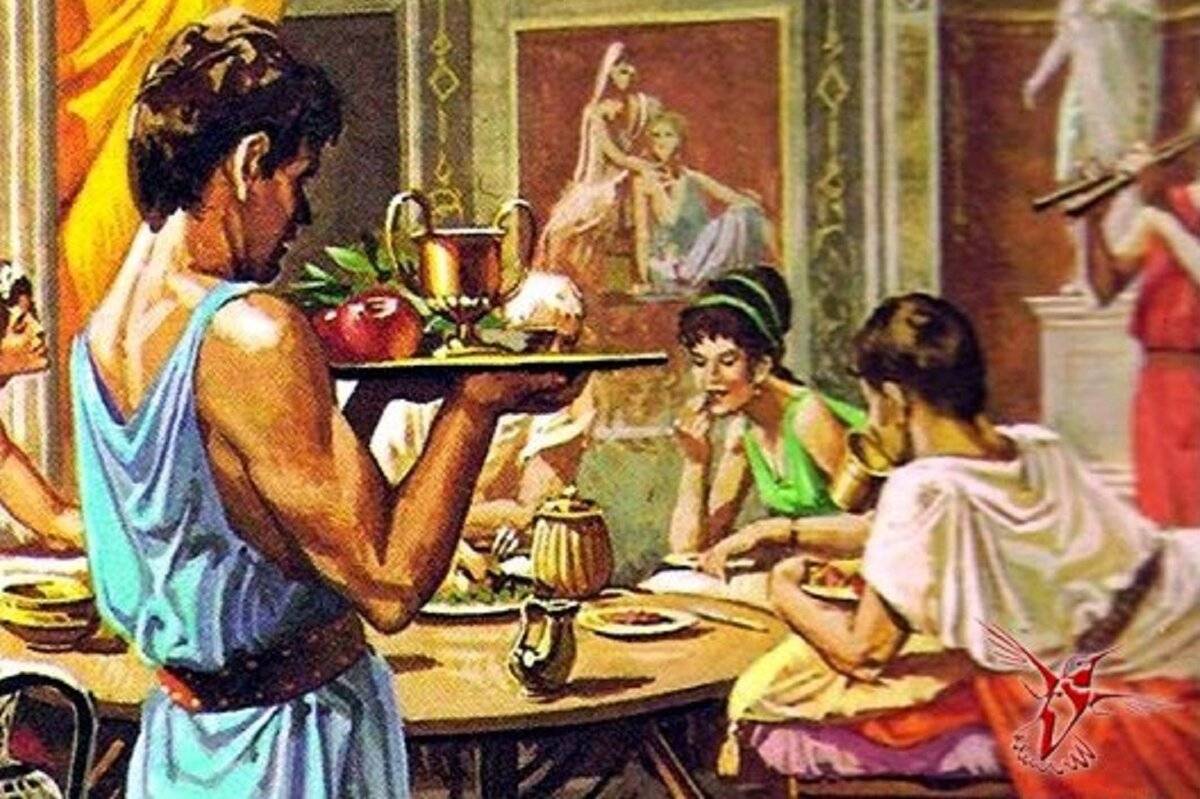 Пиршества в древнем Риме