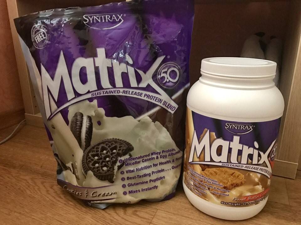 Протеин матрикс (matrix): состав, какой лучше 5.0 или 2.0?